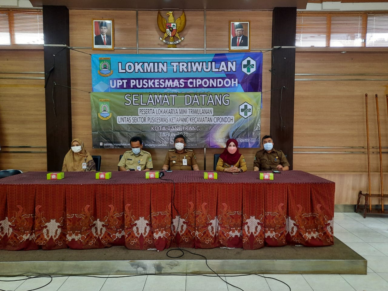 Loka Karya Mini Lintas Sektor UPT Puskesmas Cipondoh dan UPT Puskesmas Ketapang