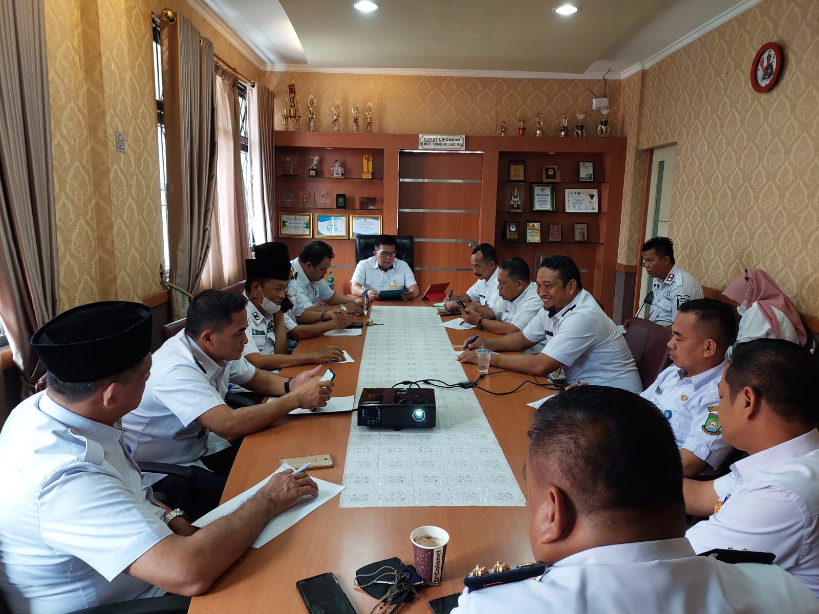 Rapat kewilayahan kecamatan Cipondoh