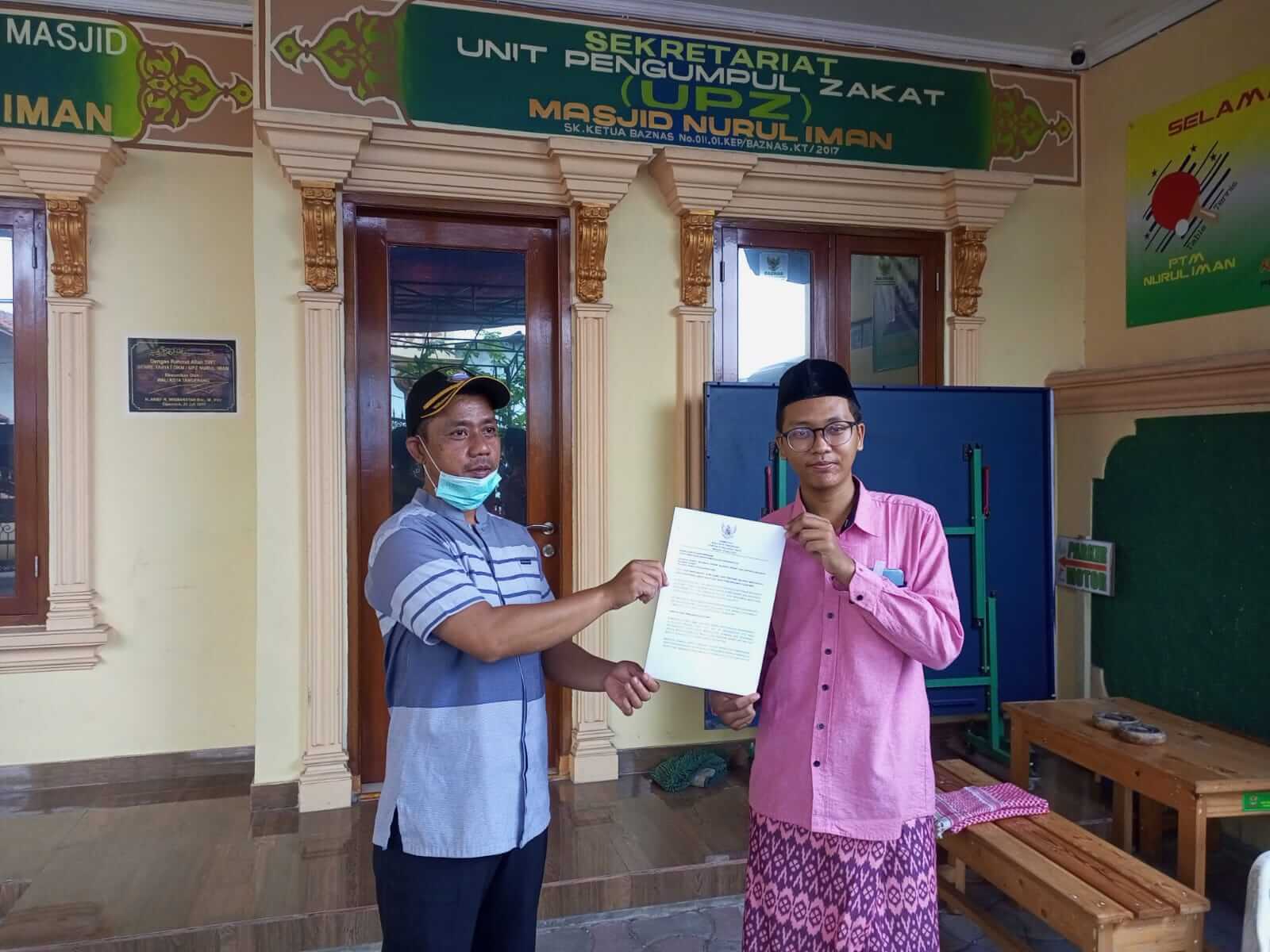 Pendistribusian sambutan bpk Walikota dalam rangka Hari Raya Idul Adha 1443H