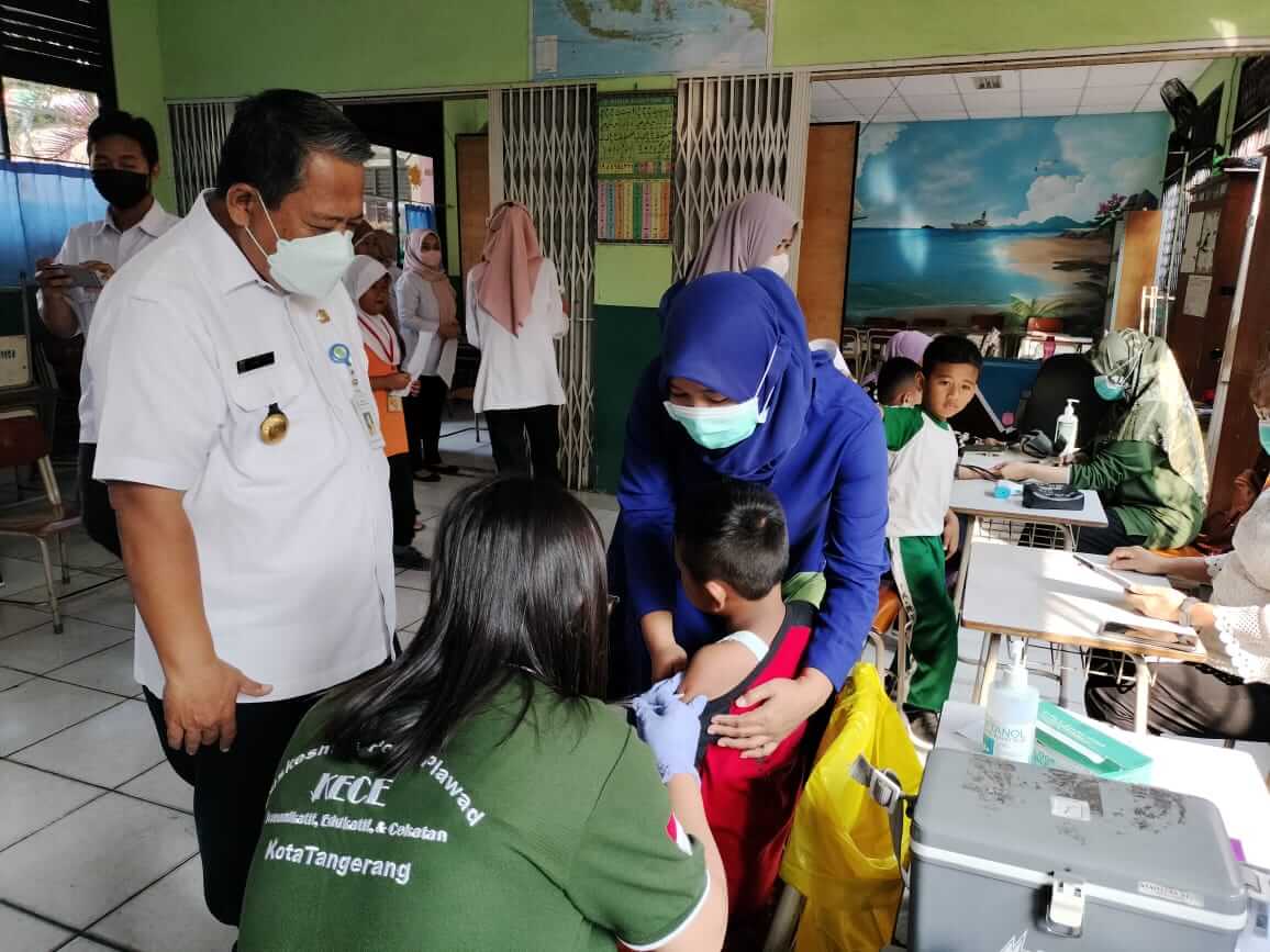 Giat monitoring Vaksin dosis 1 