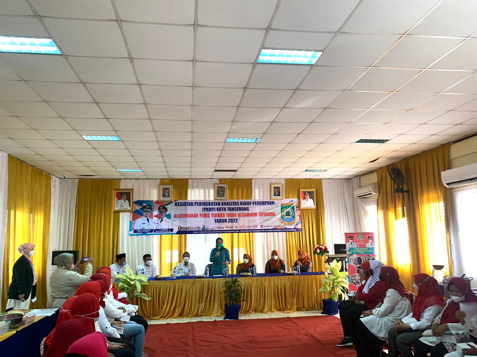 Kegiatan Peningkatan Kualitas Hidup Perempuan (PKHP) Kota Tangerang di Kelurahan Poris Plawad Indah