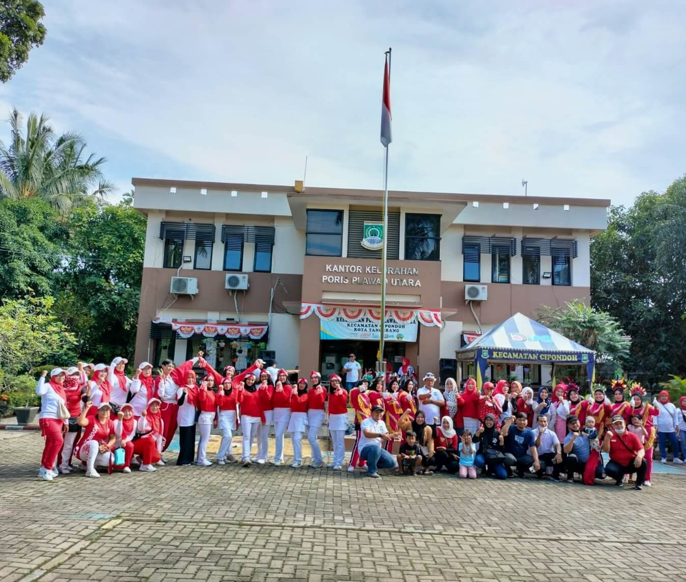 Kelurahan Poris Plawad Utara  Memeriahkan HUT RI ke-77