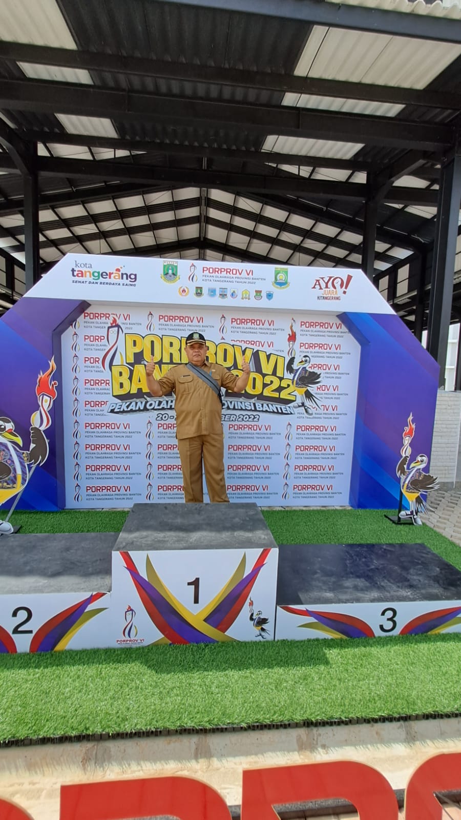 Monitoring Porprov para  Atlet Petanque di wisma Atlet Perumahan Modermlad