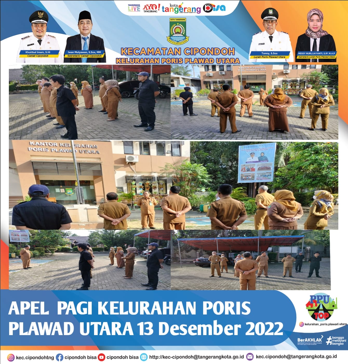 Apel Pagi  Kelurahan Poris Plawad Utara  