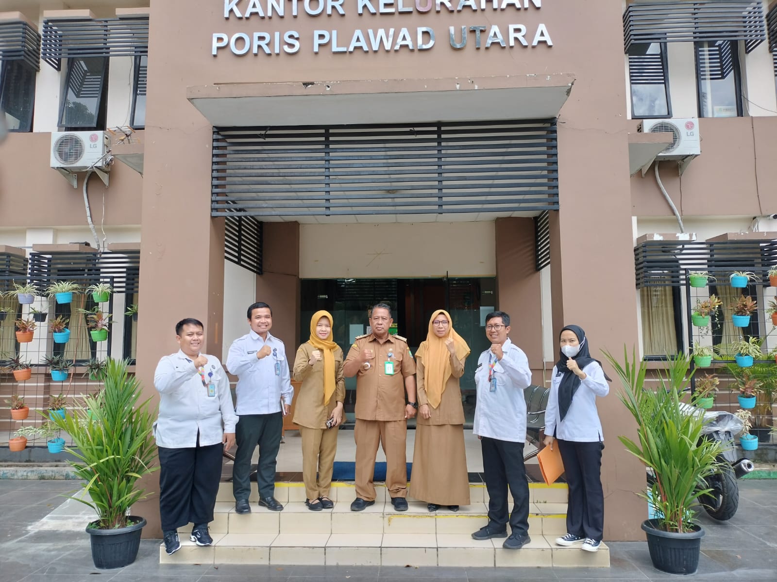 Kunjungan BNN Kota Tangerang  Kelurahan Poris Plawad Utara 